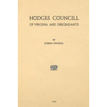 Hodges Councill of Virginia and Descendants