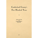 Cumberland County's First Hundred Years [Tennessee]