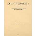 Lyon Memorial: Families of Connecticut and New Jersey