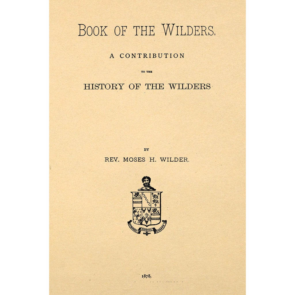 Book Of The Wilders