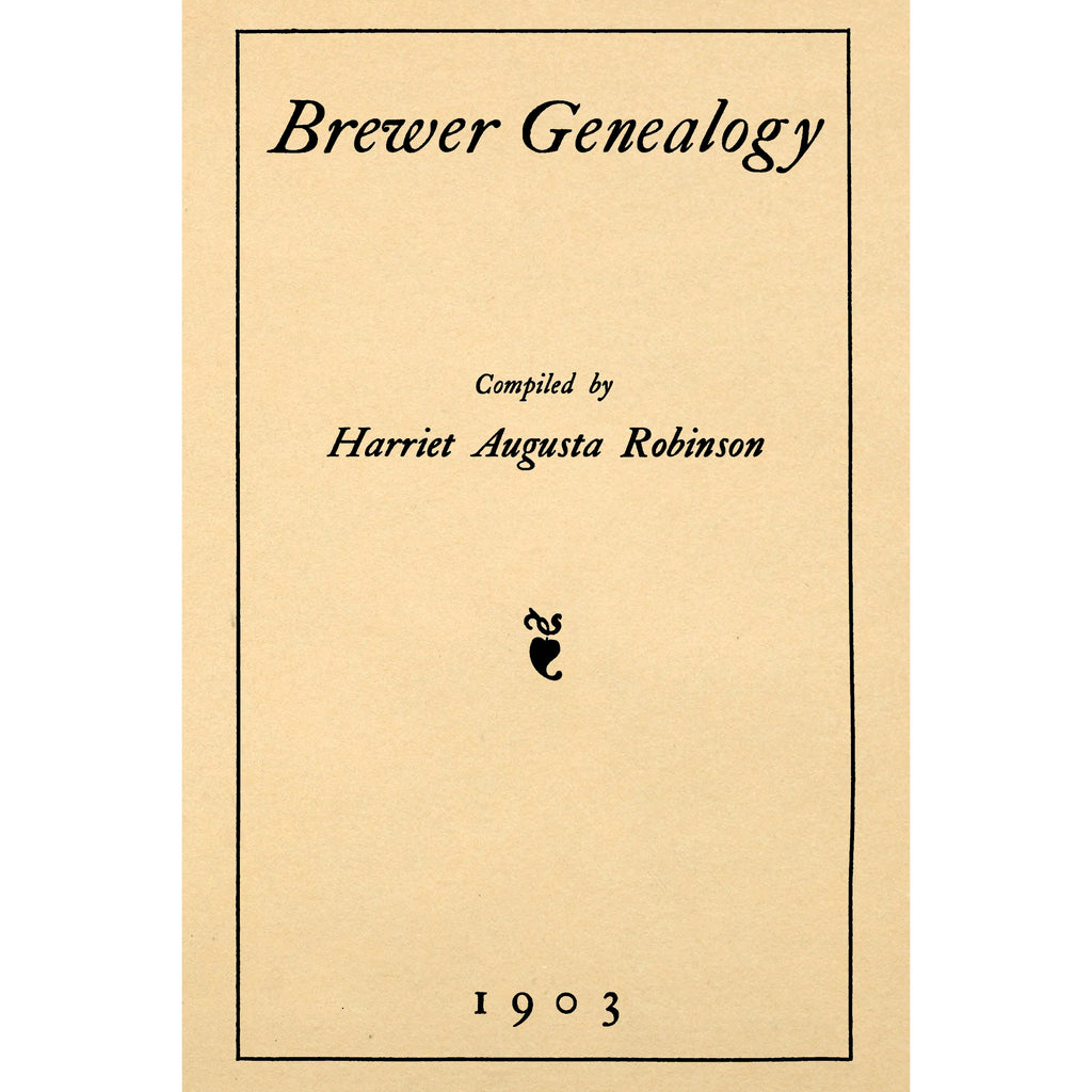 Brewer Genealogy