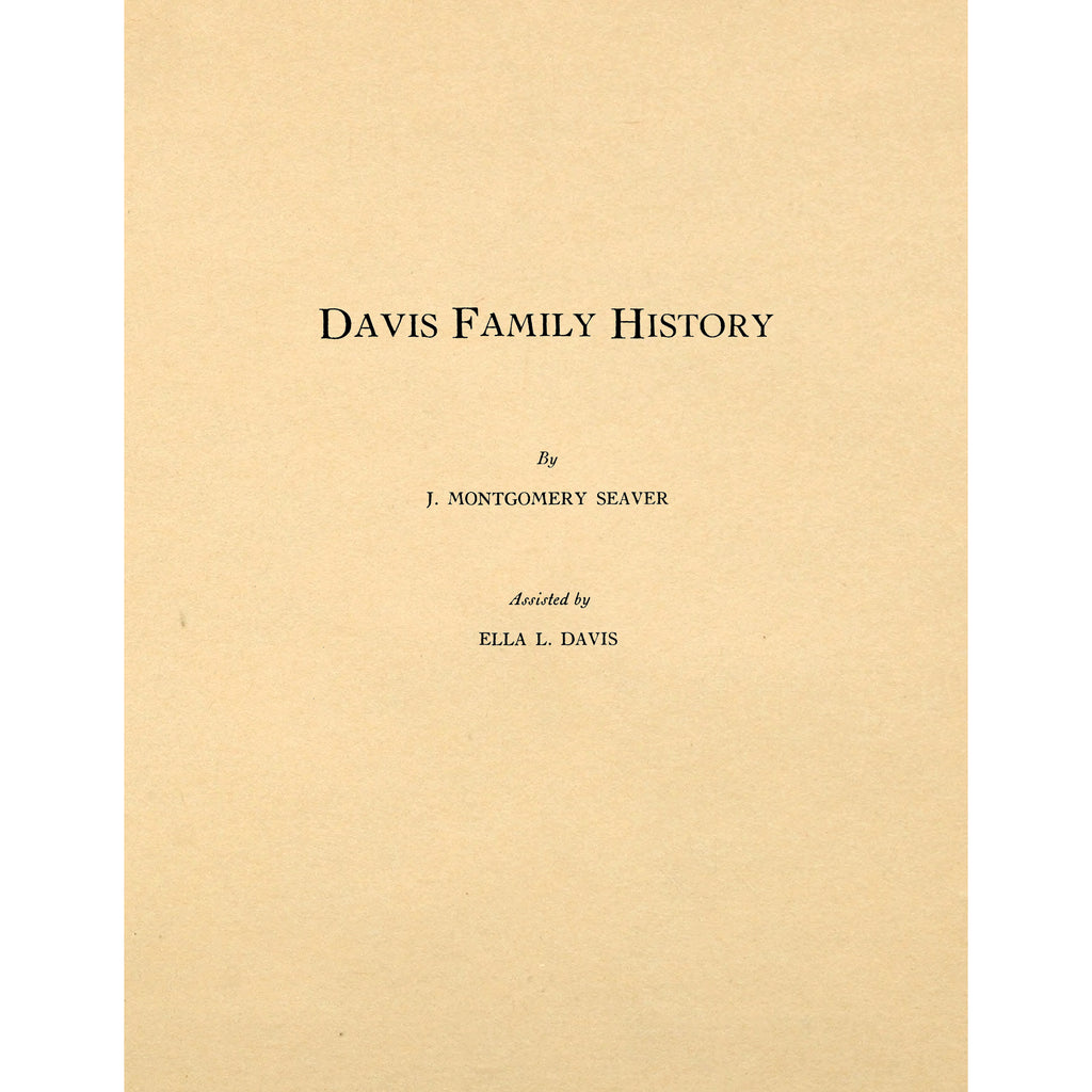 Davis family history