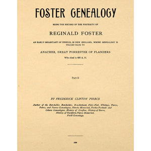 Foster Genealogy