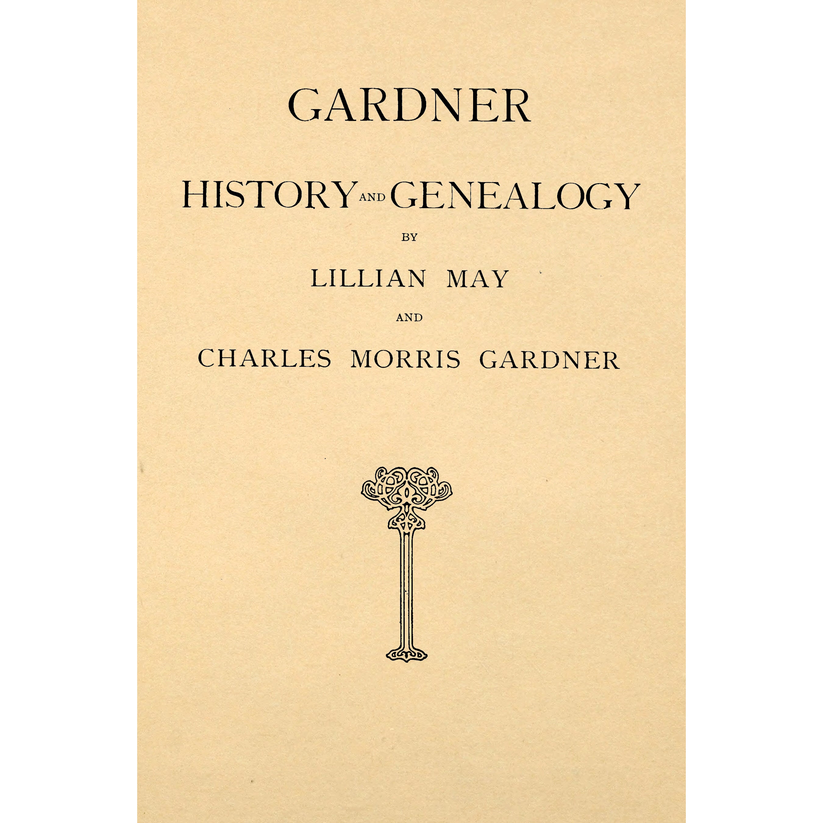 Gardner History and Genealogy