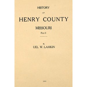 History Of Henry County, Missouri