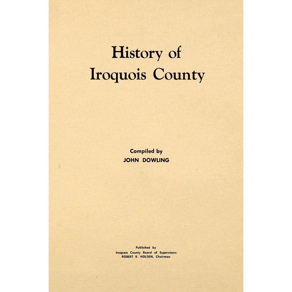 History of Iroquois County [IL]