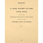 History Of St. Charles, Montgomery, And Warren Counties, Missouri