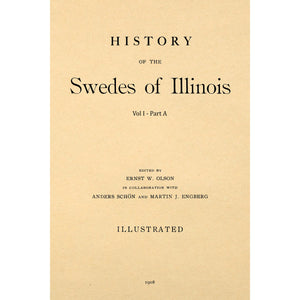 History Of The Swedes Of Illinois