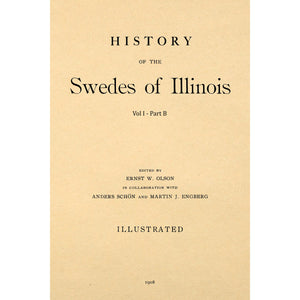 History Of The Swedes Of Illinois
