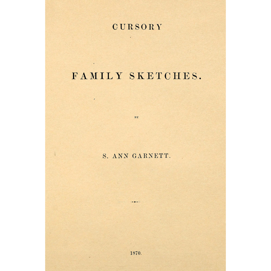 Cursory family sketches [of the Tompkins family]