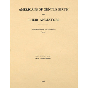 Americans Of Gentile Birth