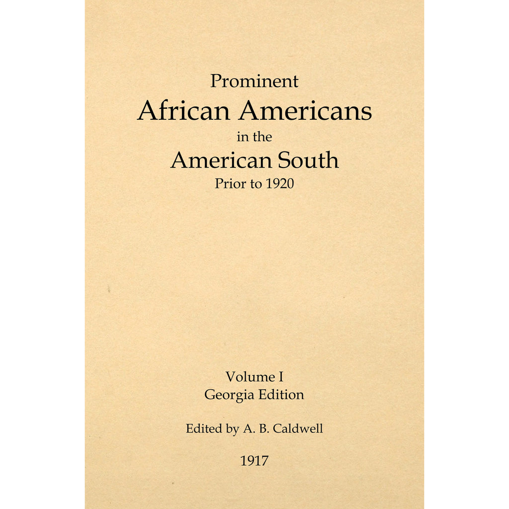 Prominent African Americans In The American South Prior To 1920