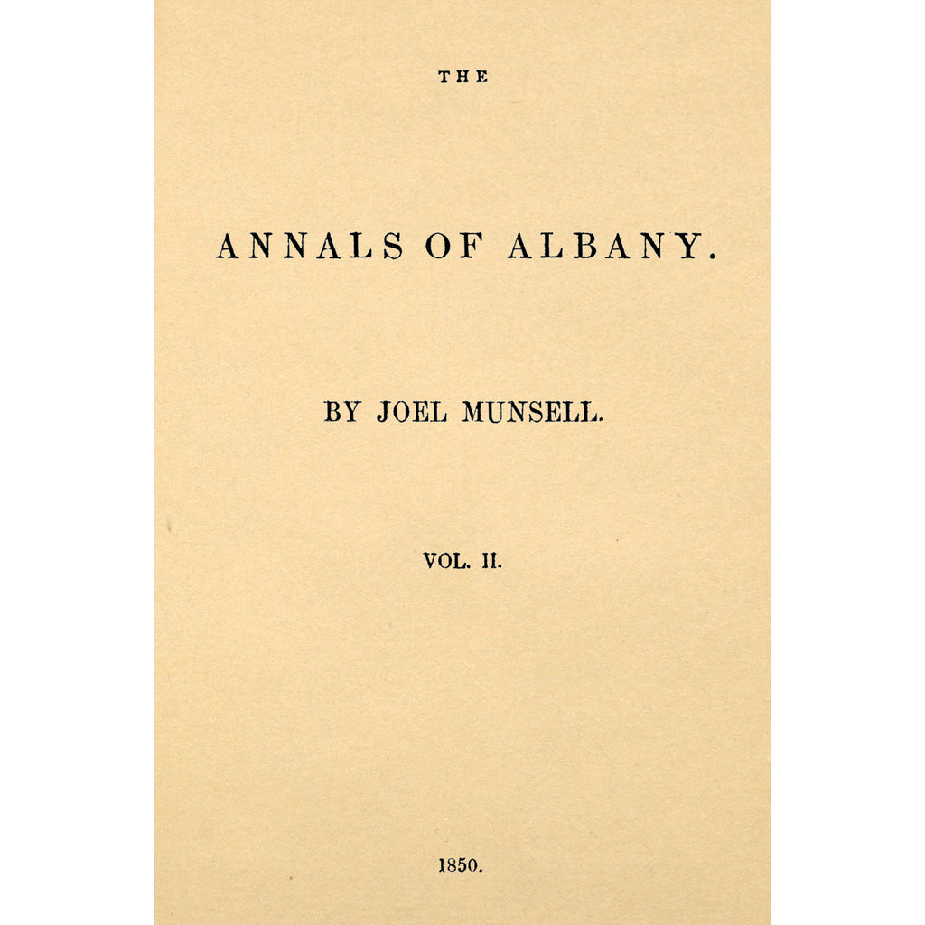 The Annals of Albany, Volume II.