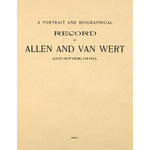 Portrait and Biographical Record of Allen  County, Ohio.