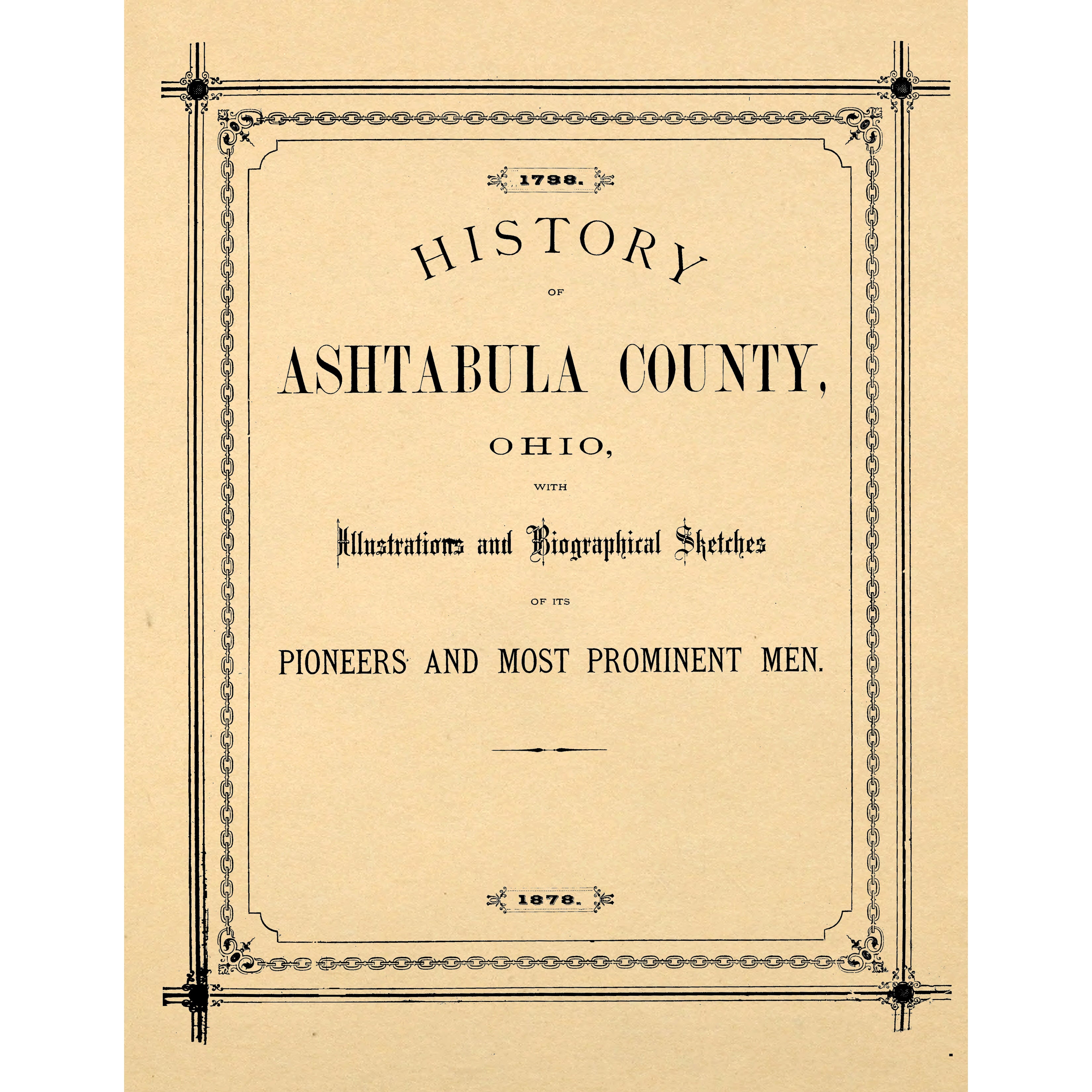 History of Ashtabula County, Ohio,