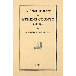 A Brief History of Athens County, Ohio