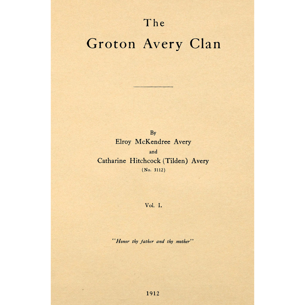 The Groton Avery Clan