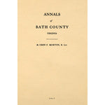 Annals of Bath County Virginia