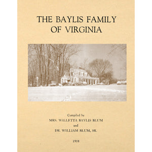 The Baylis Family of Virginia