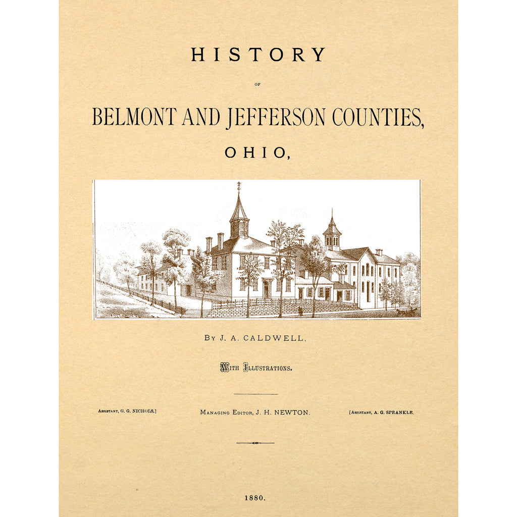 History of Belmont and Jefferson Counties, Ohio