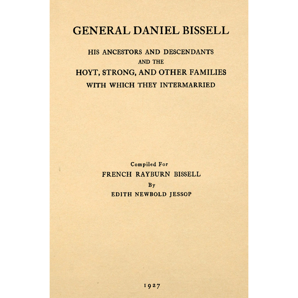 General Daniel Bissell