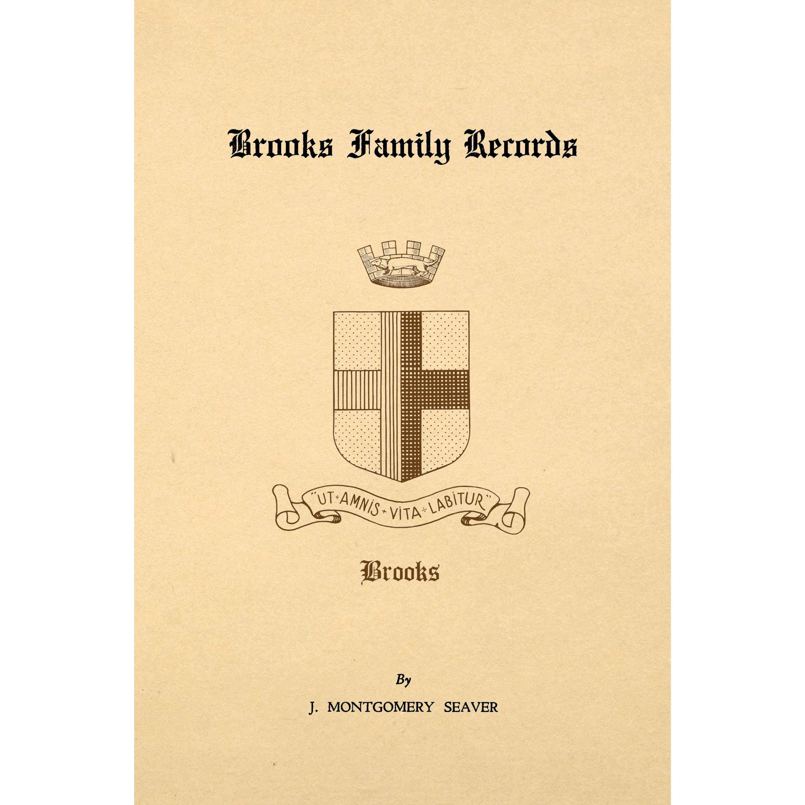 Brooks family records