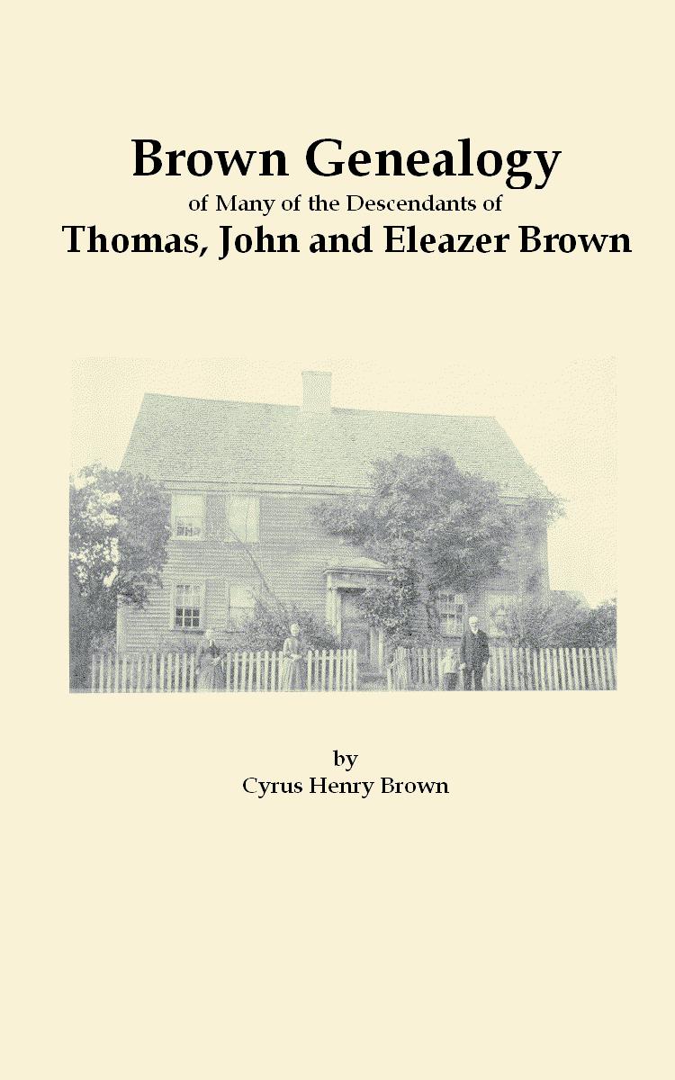 Brown Genealogy