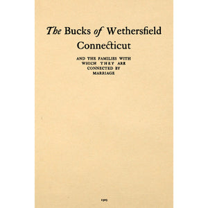 The Bucks of Wethersfield, Connecticut