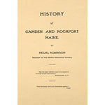 History of Camden and Rockport, Maine