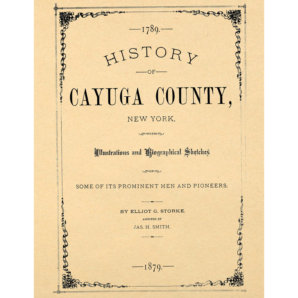 History of Cayuga county, New York