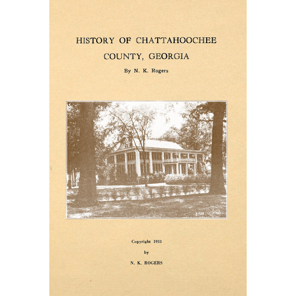 History of Chattahoochee County, Georgia