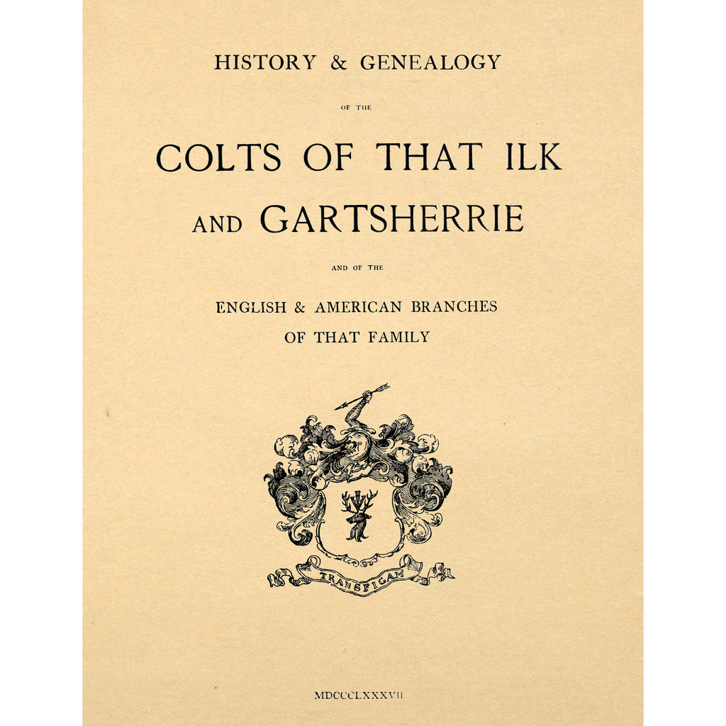 Colts of That Ilk and Gartsherrie