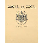 A genealogy of families bearing the name Cooke, or Cook : principally in Massachusetts and Connecticut, 1665-1882.