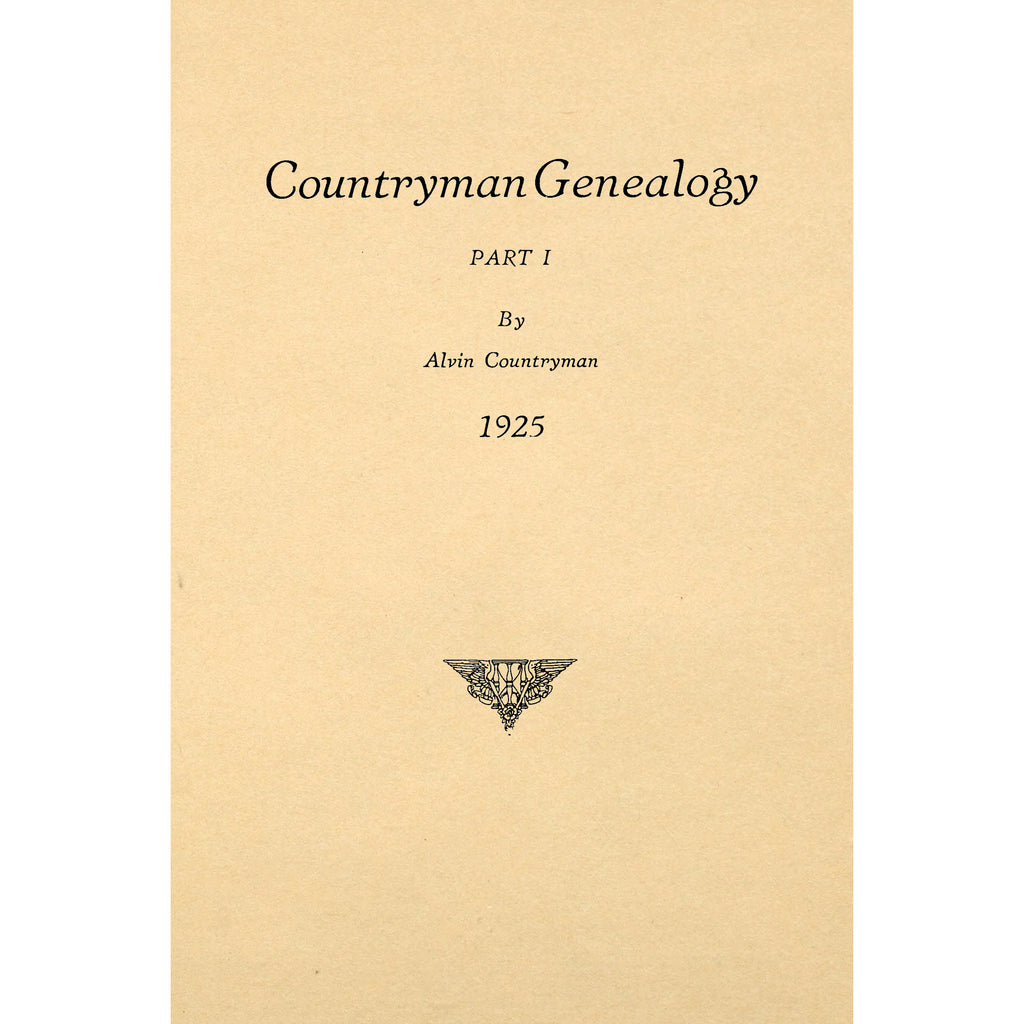 Countryman genealogy