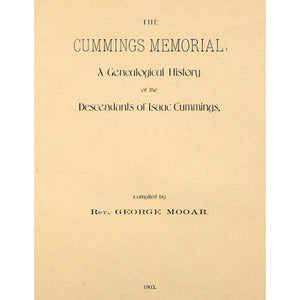 The Cummings Memorial;