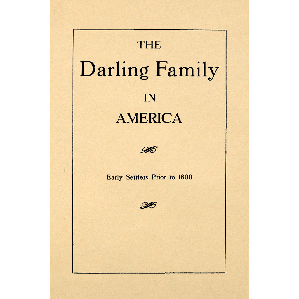 The Darling family in America