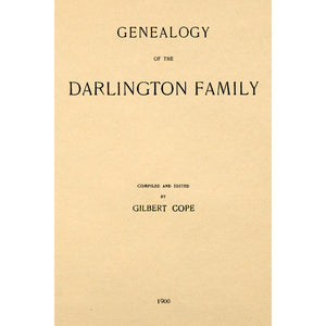 Genealogy of the Darlington Family