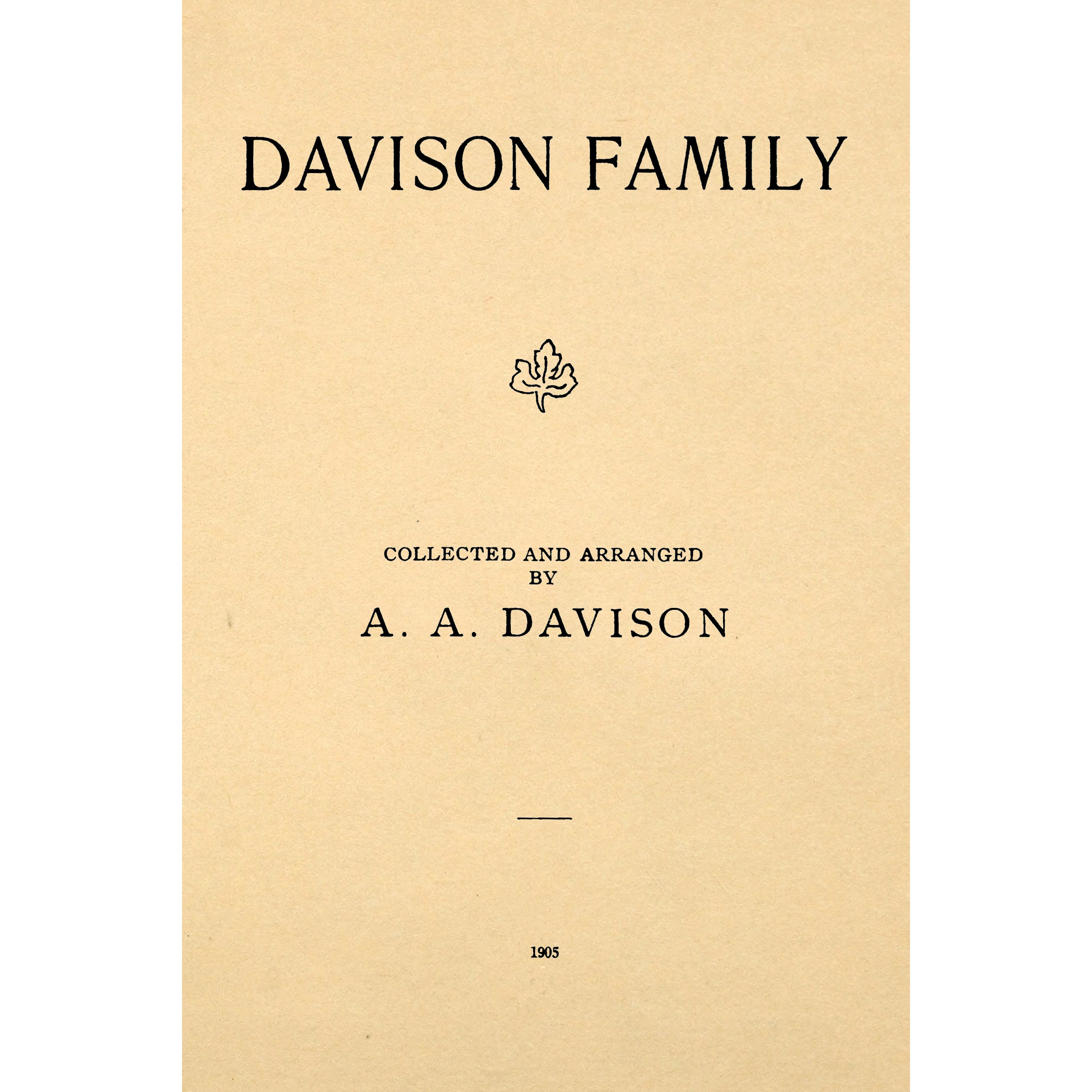 Davidson Family