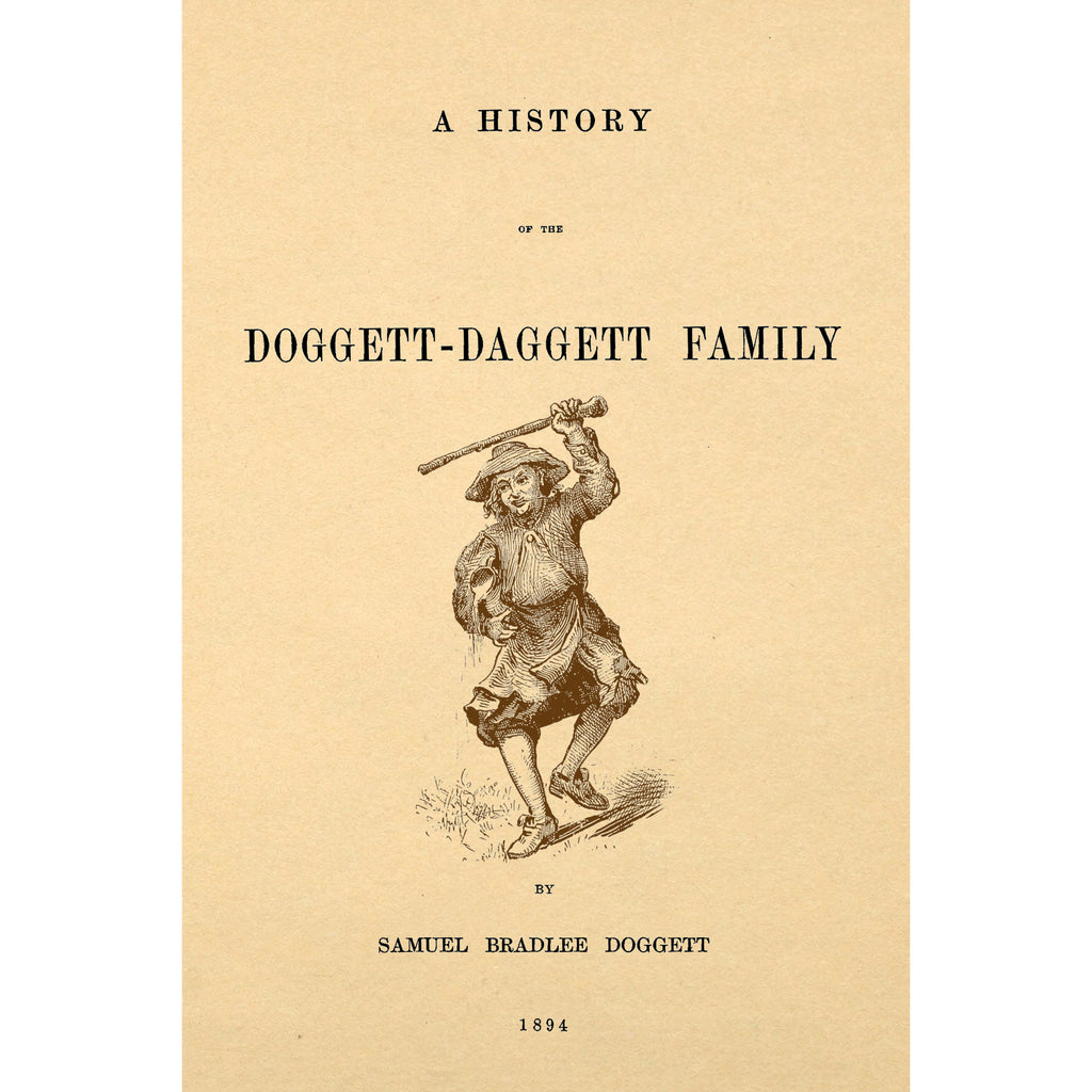 A History of the Doggett-Daggett Family