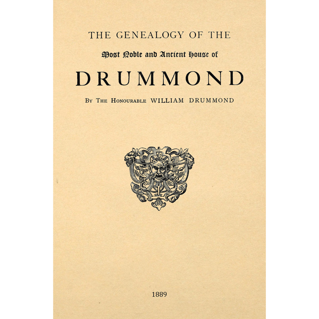 Genealogy of the house of Drummond