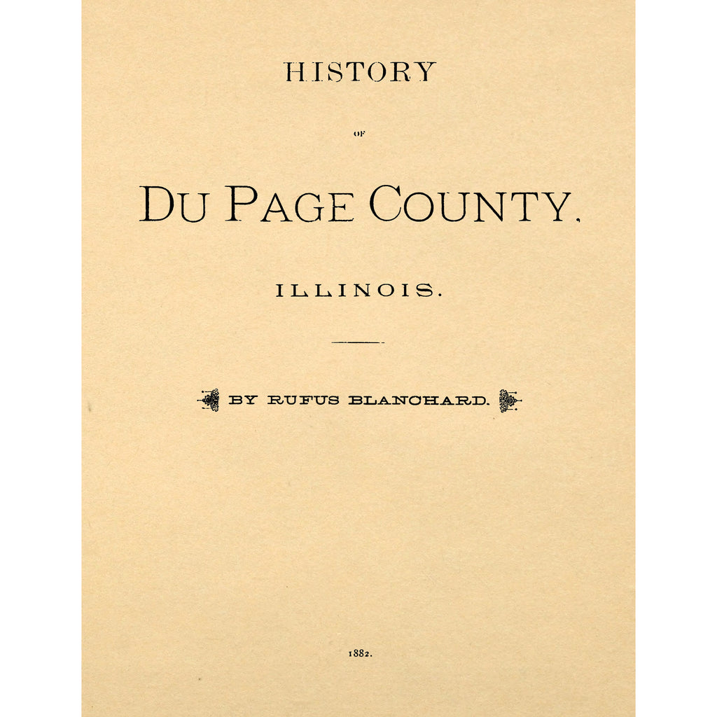 History of Du Page County, Illinois