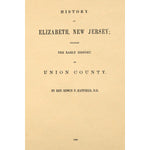 History of Elizabeth, New Jersey
