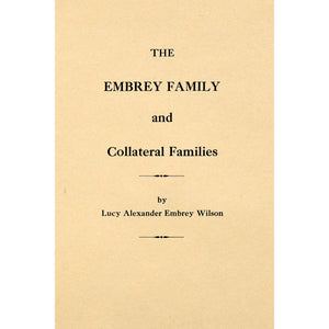 The Embrey family and collateral families
