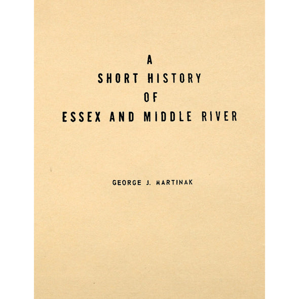 A Short History of Essex and Middle River