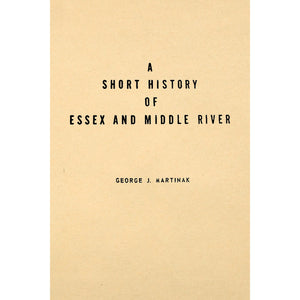 Short History Of Essex And Middle River, Maryland