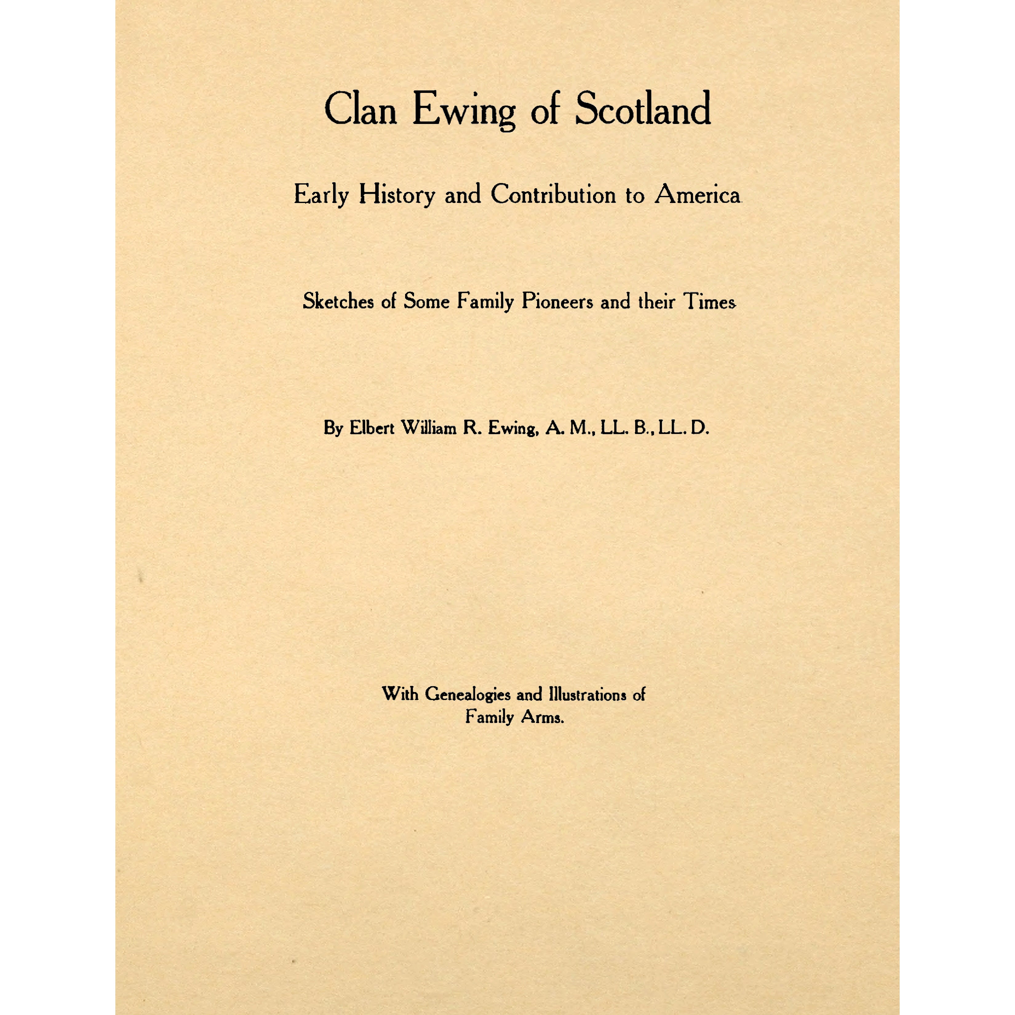 Clan Ewing of Scotland;