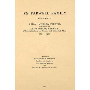 The Farwell Family