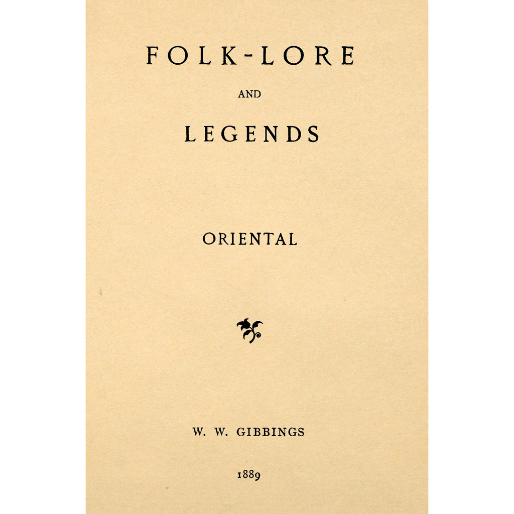 Folk-lore and legends Vol.2 Oriental