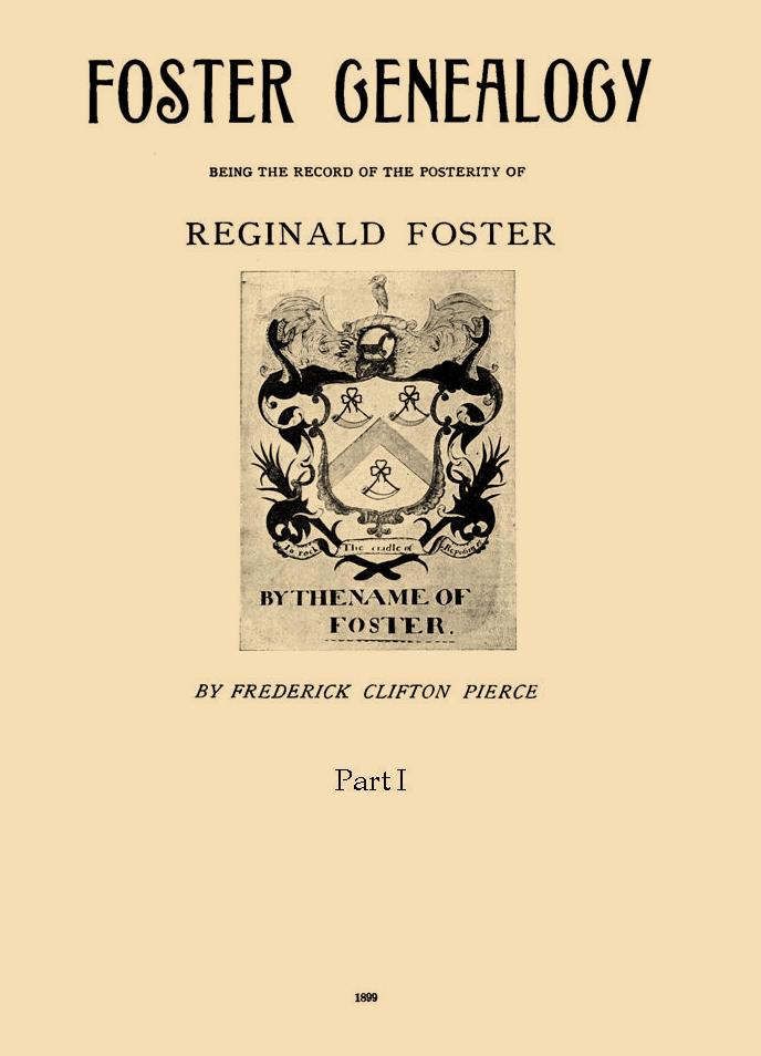 Foster Genealogy