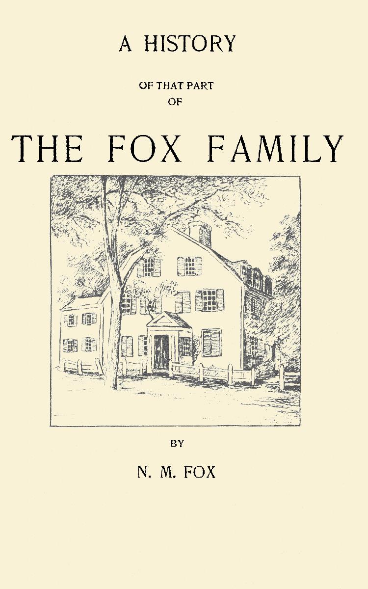 A History of the Fox Family